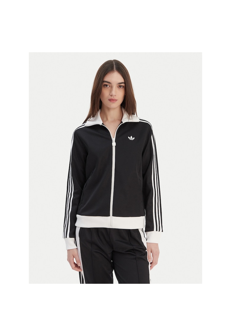 Hanorac sport dama - negru/alb