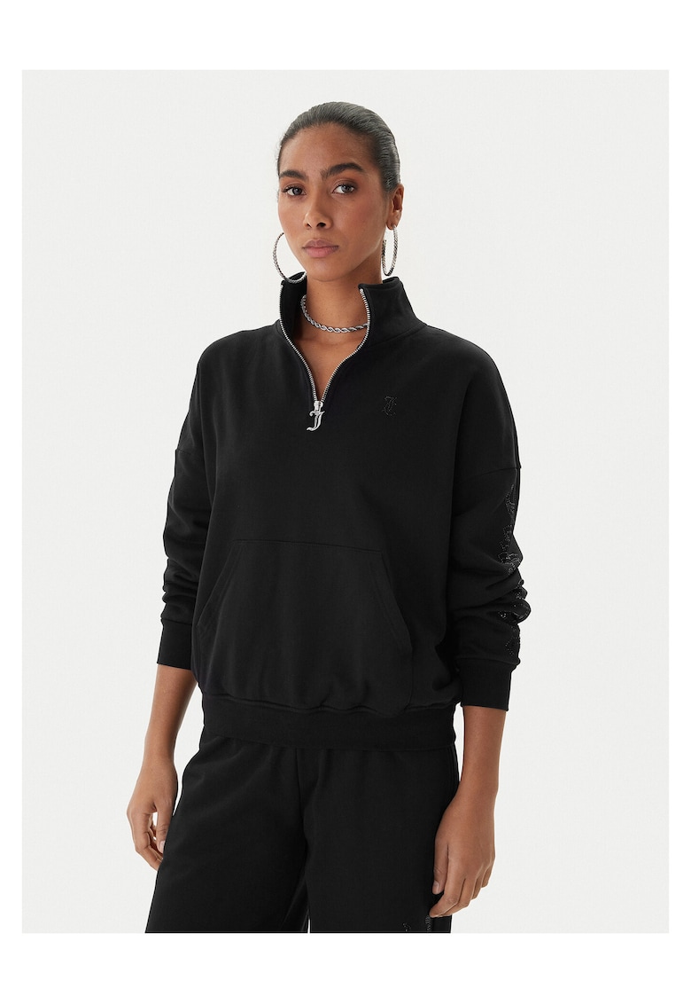 Hanorac dama negru - din material moale