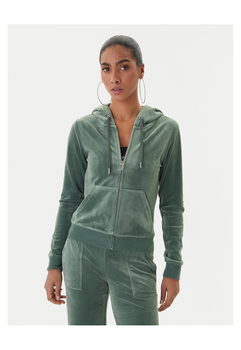 Hanorac dama verde - textil