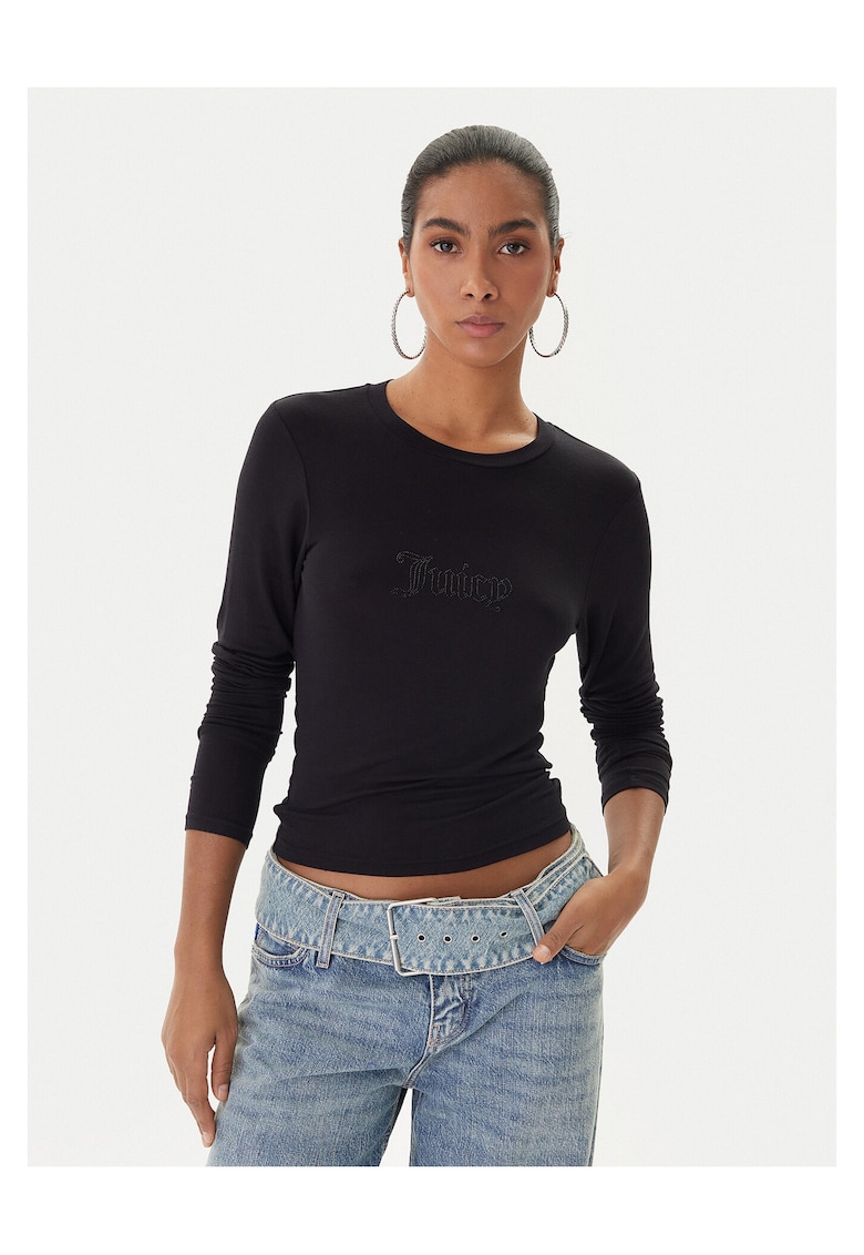 Bluza dama - negru - material moale