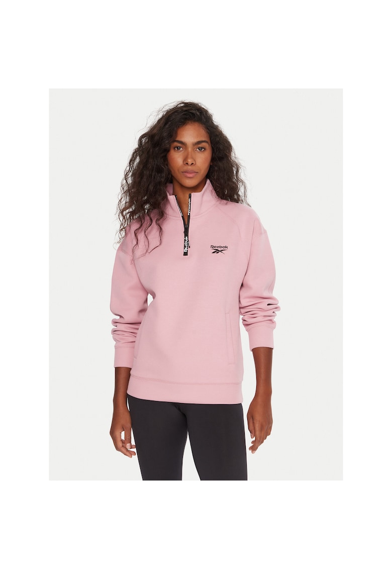 Hanorac sport dama roz - material confortabil -