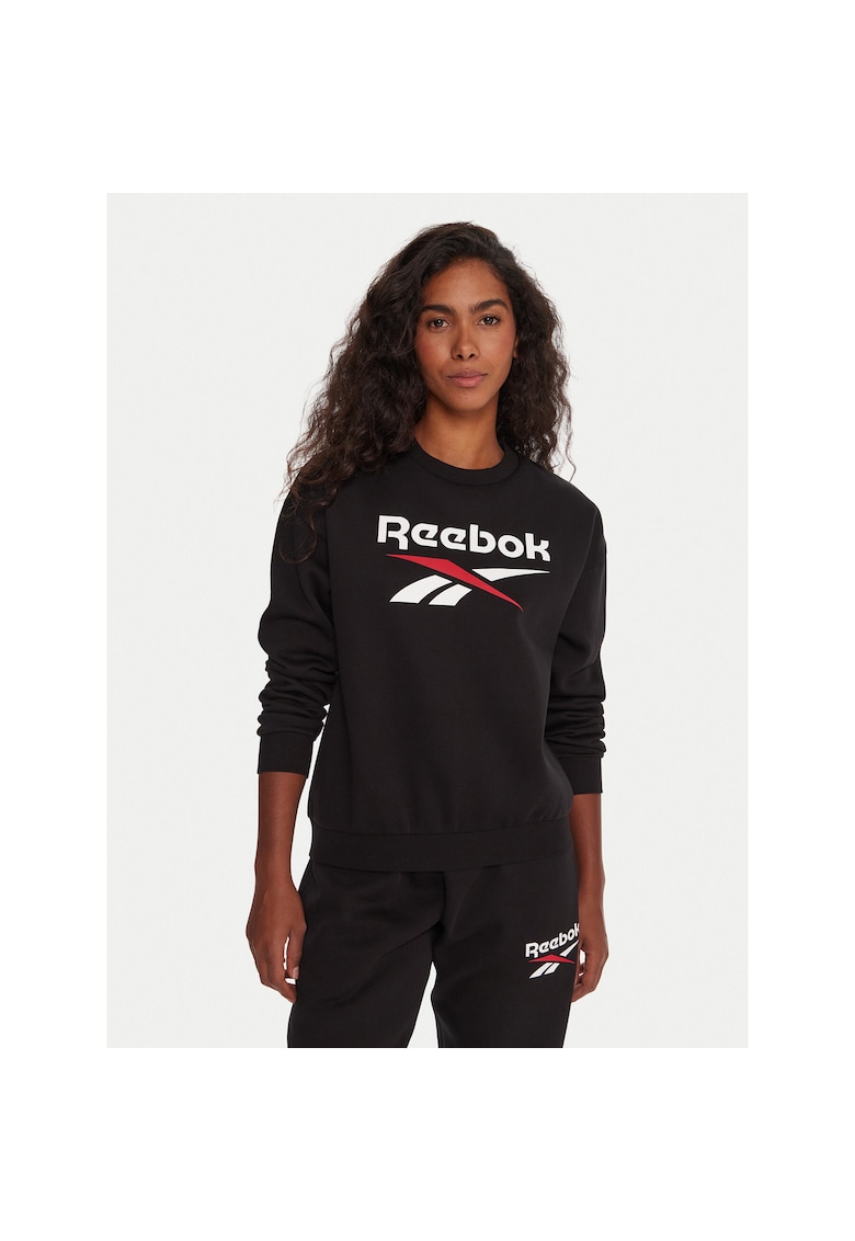 Hanorac sport dama negru - din material respirabil