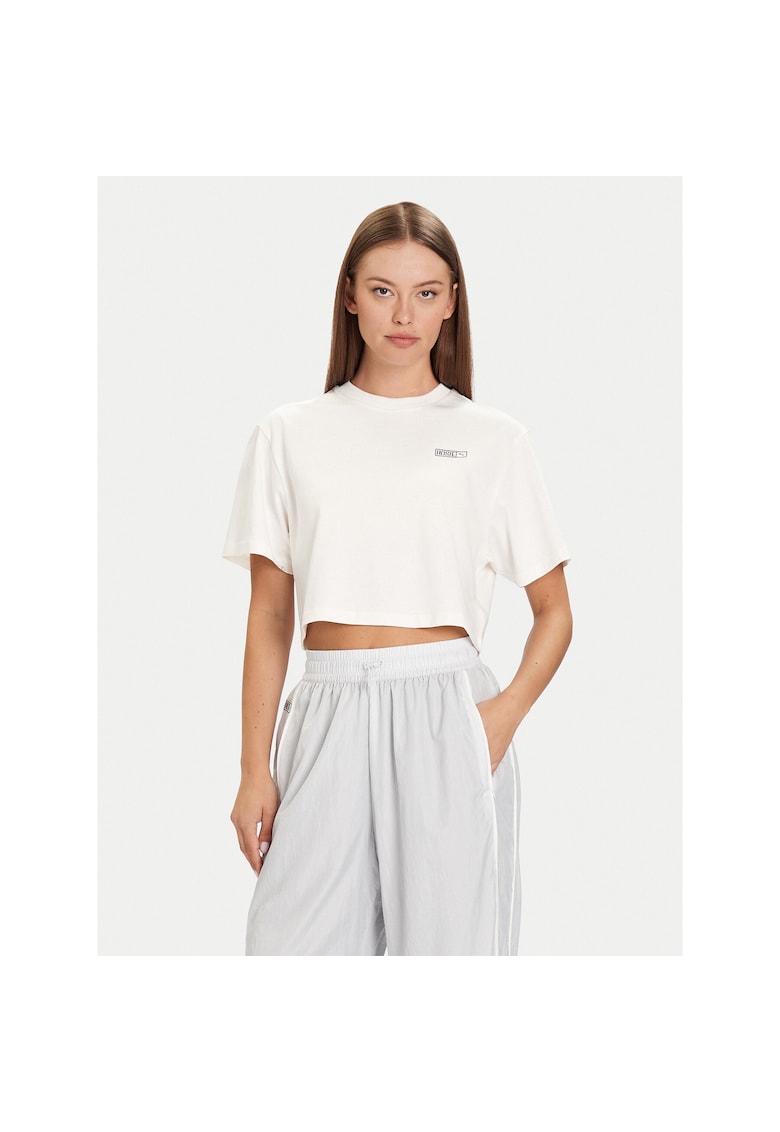 Tricou sport dama alb - bumbac