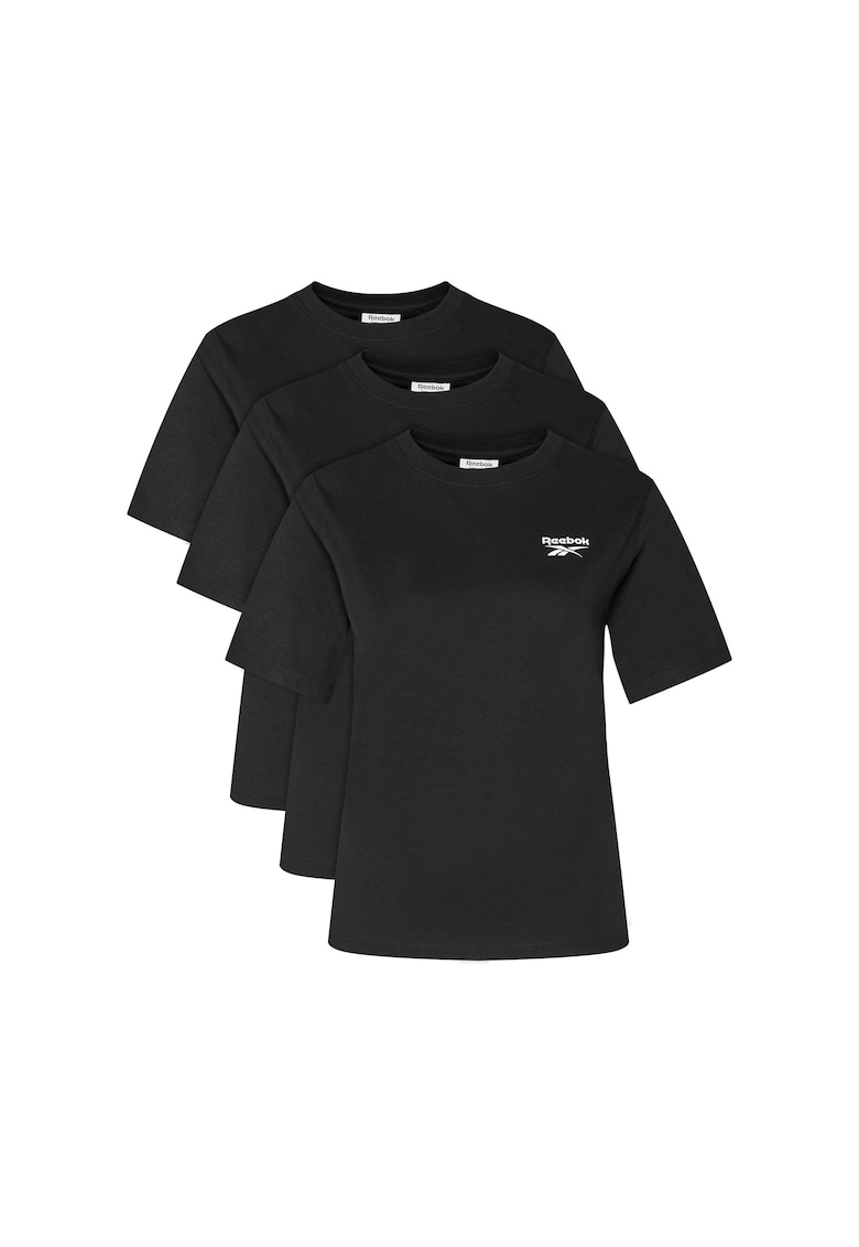 Set 3 tricouri sport dama negru -