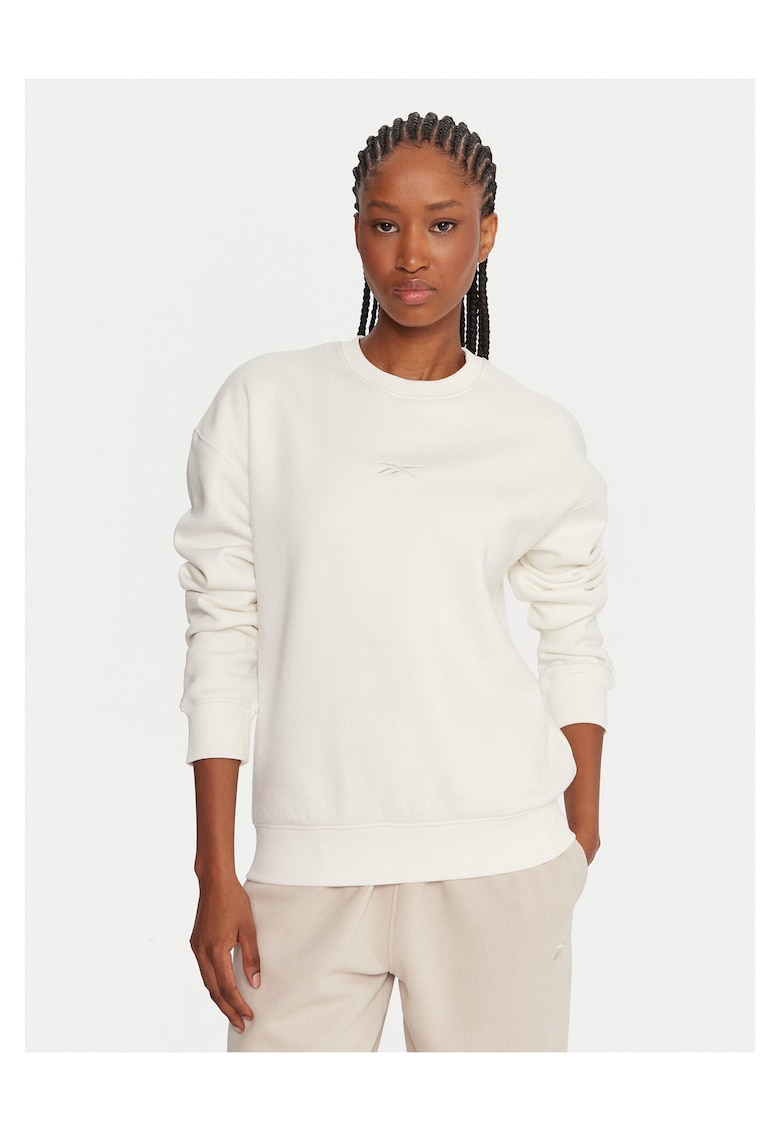 Reebok Hanorac dama ecru - textil