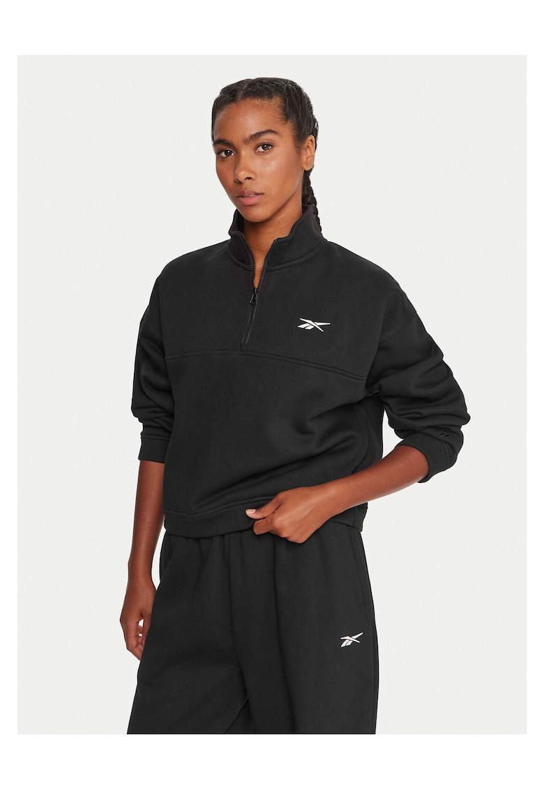 Hanorac dama negru - din textil