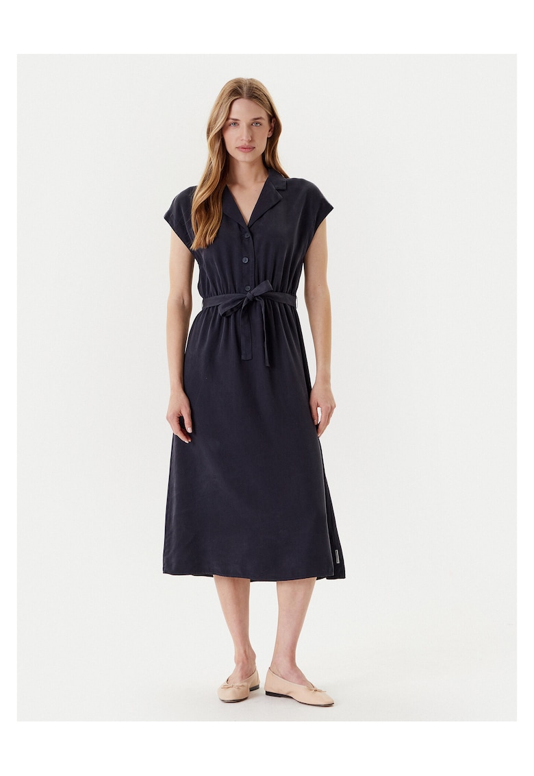 Rochie camasa dama bleumarin - fabrica de calitate