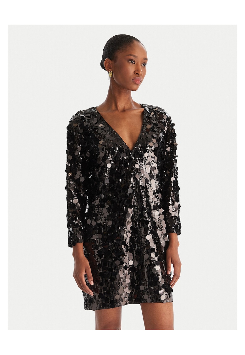 Rochie de cocktail dama negru - fabrica de calitate