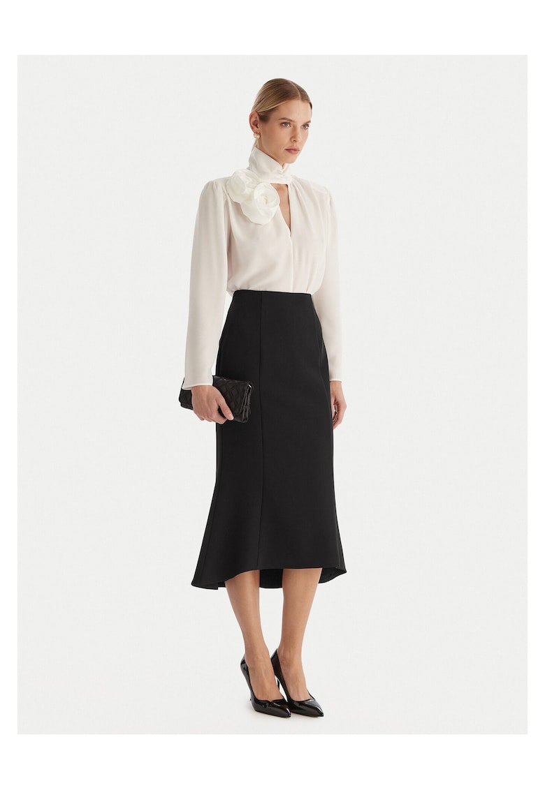 Fusta midi dama negru