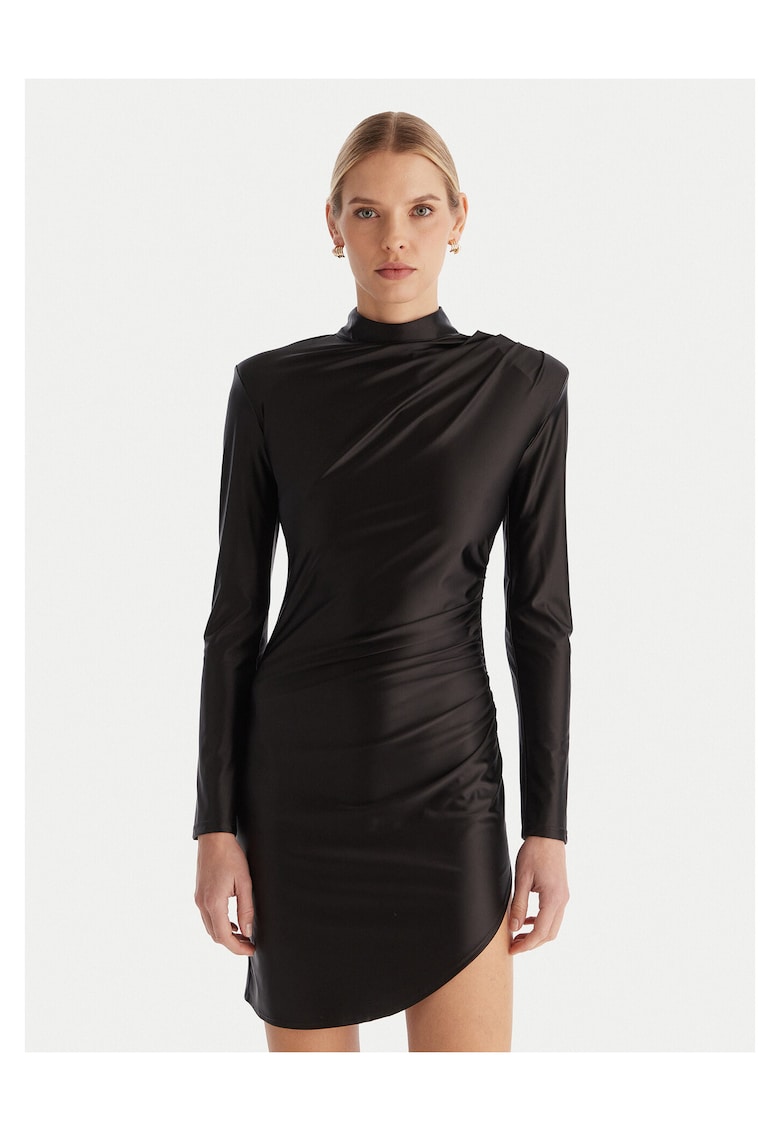 Rochie de cocktail - neagra - fabricata din material de calitate