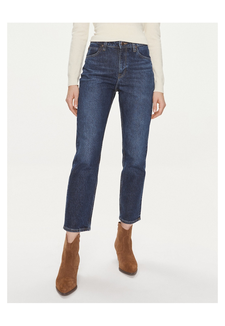 Blugi de dama - 67% bumbac - 32% lyocell - 1% elastan - 29-31 - bleumarin - 29