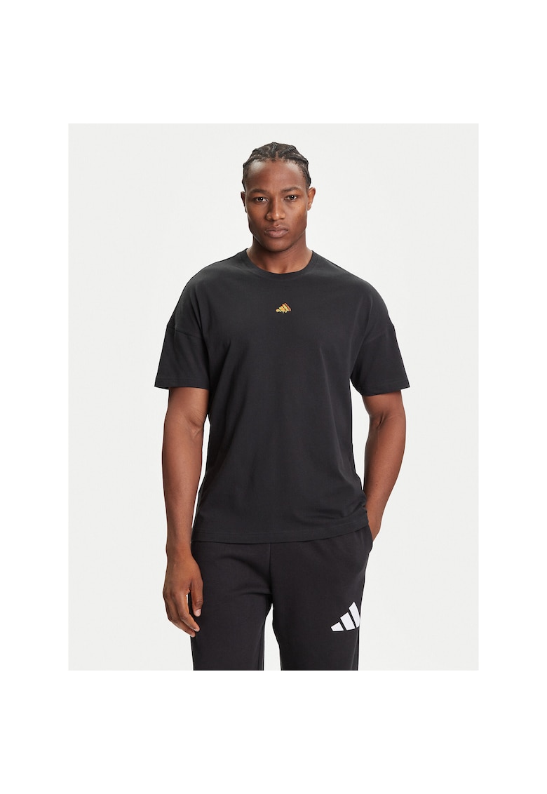 Tricou sport barbati - negru - bumbac