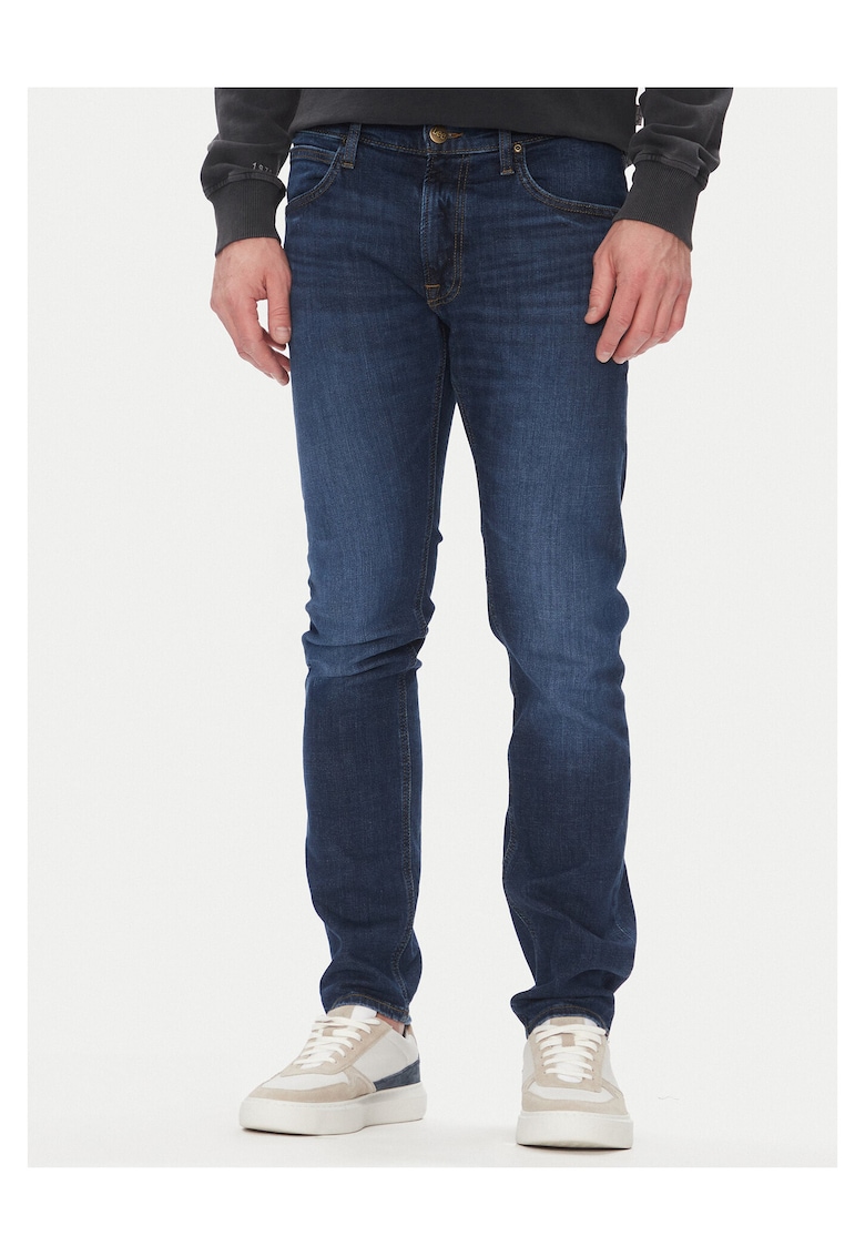 Blugi barbati bleumarin - din denim -