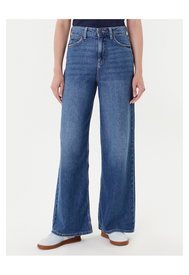 Blugi dama - albastru - 69% bumbac/31% lyocell