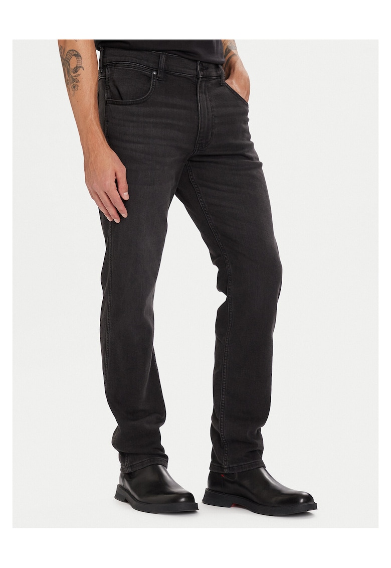 Blugi barbati gri antracit - denim