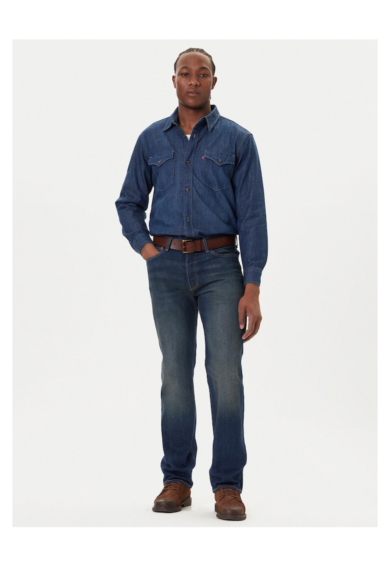 Blugi barbati albastru inchis - denim
