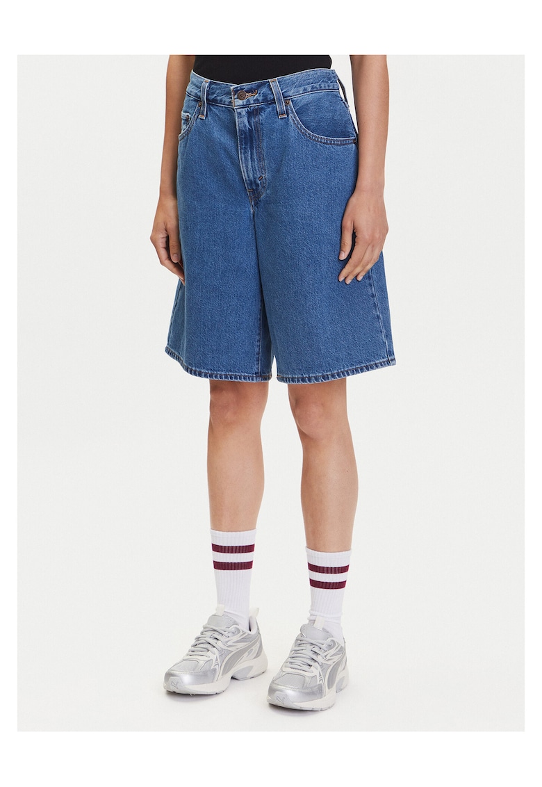 Pantaloni scurti de blugi albastri - denim -