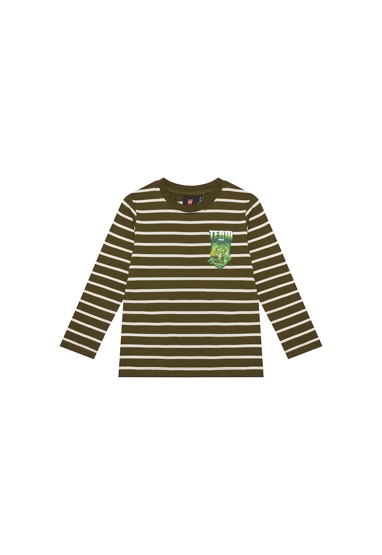 Bluza baieti verde/bej -