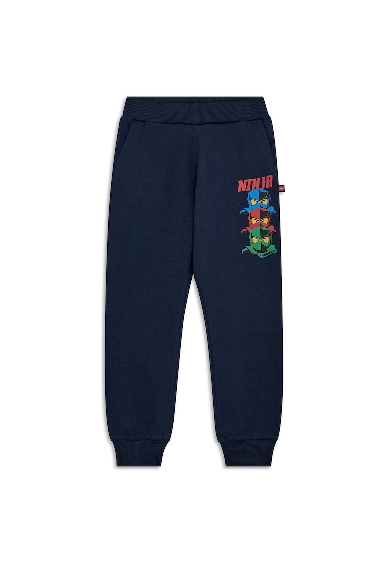 Pantaloni de trening baiat bleumarin -