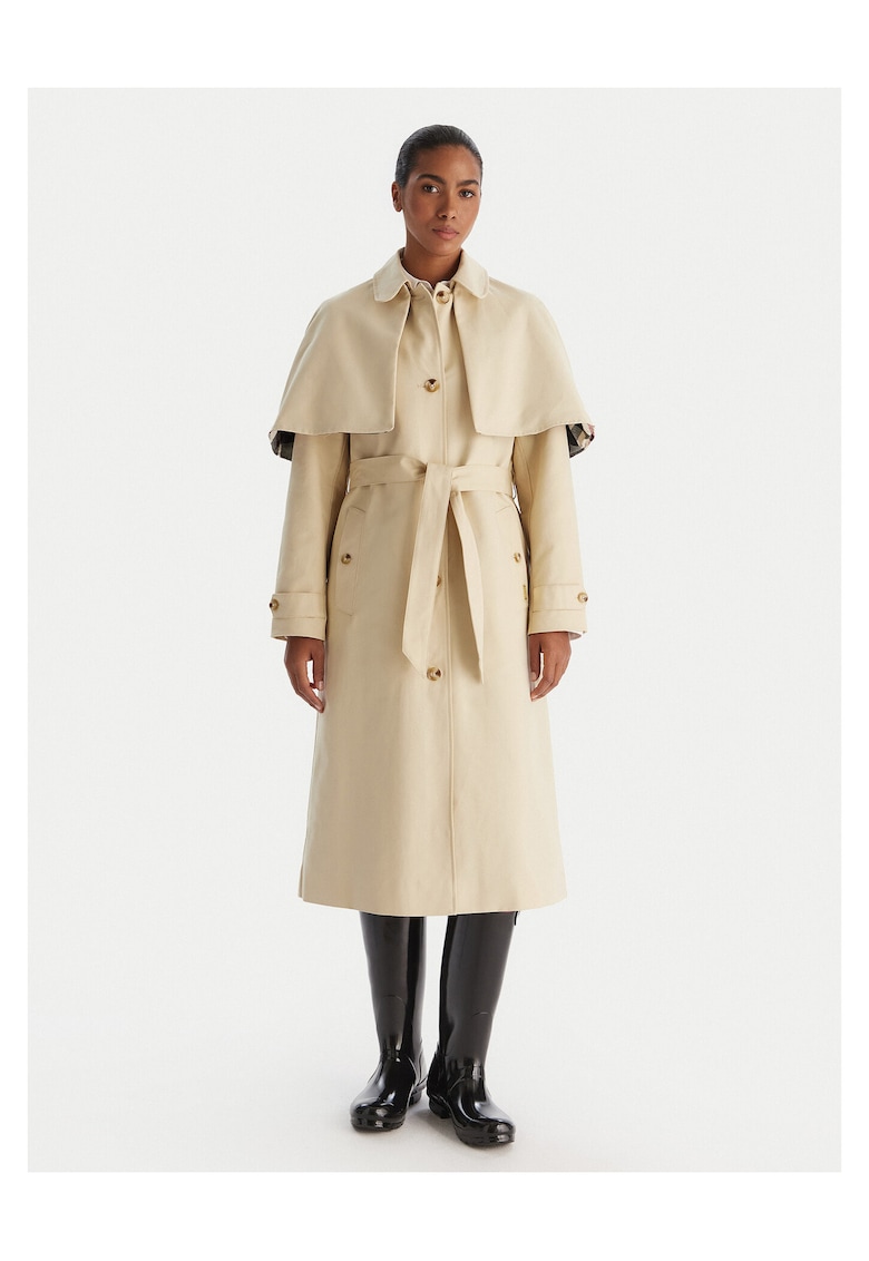 Trench dama bej
