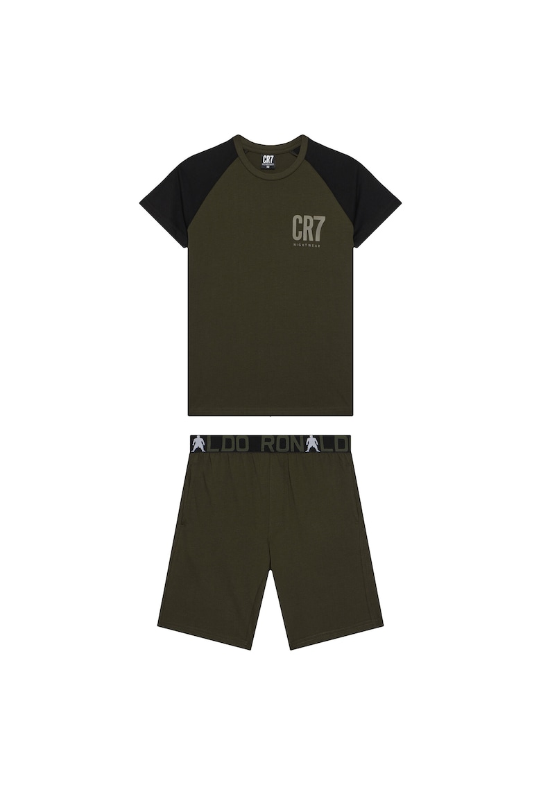 Pijama baieti - Verde inchis -