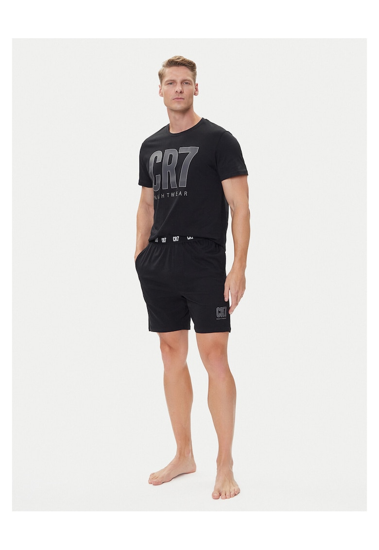 Pijama barbati Cristiano Ronaldo Cr7 - negru -