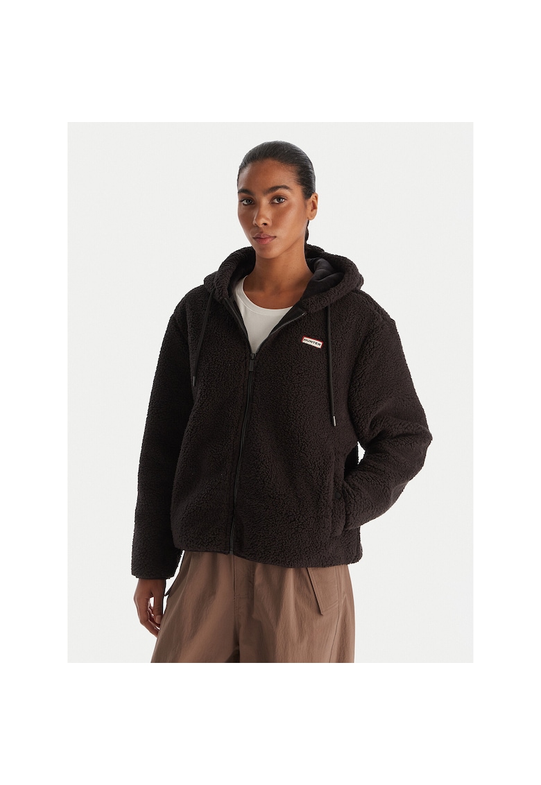 Hunter Jacheta sport dama fleece - negru -