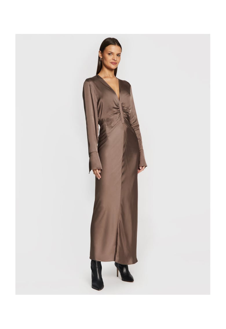 Rochie de cocktail pentru femei maro -