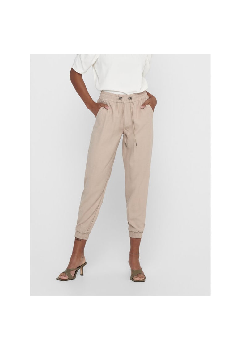 Pantaloni de trening pentru dama bej