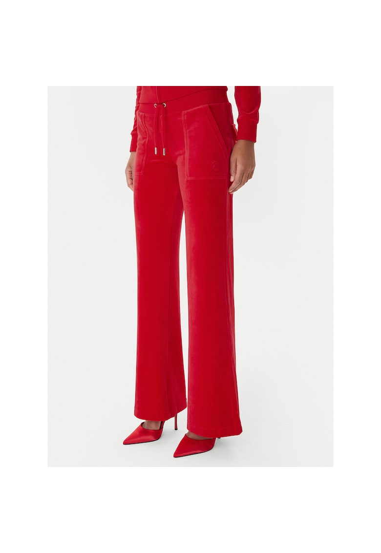 Pantaloni de trening - dama - rosu