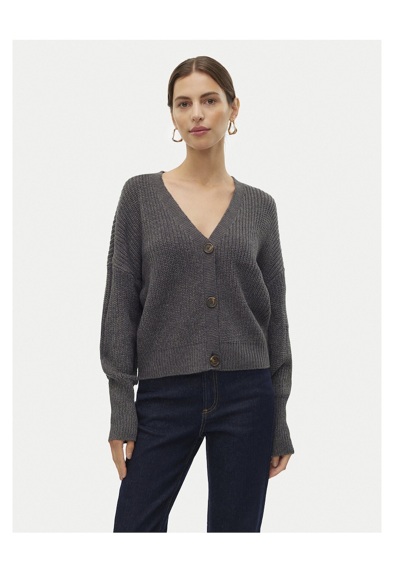 Cardigan dama gri - pulover