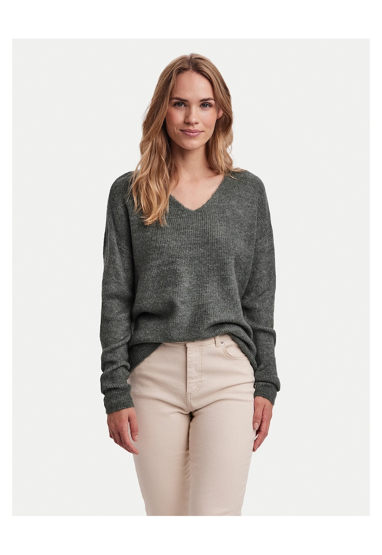 Pulover de dama verde -