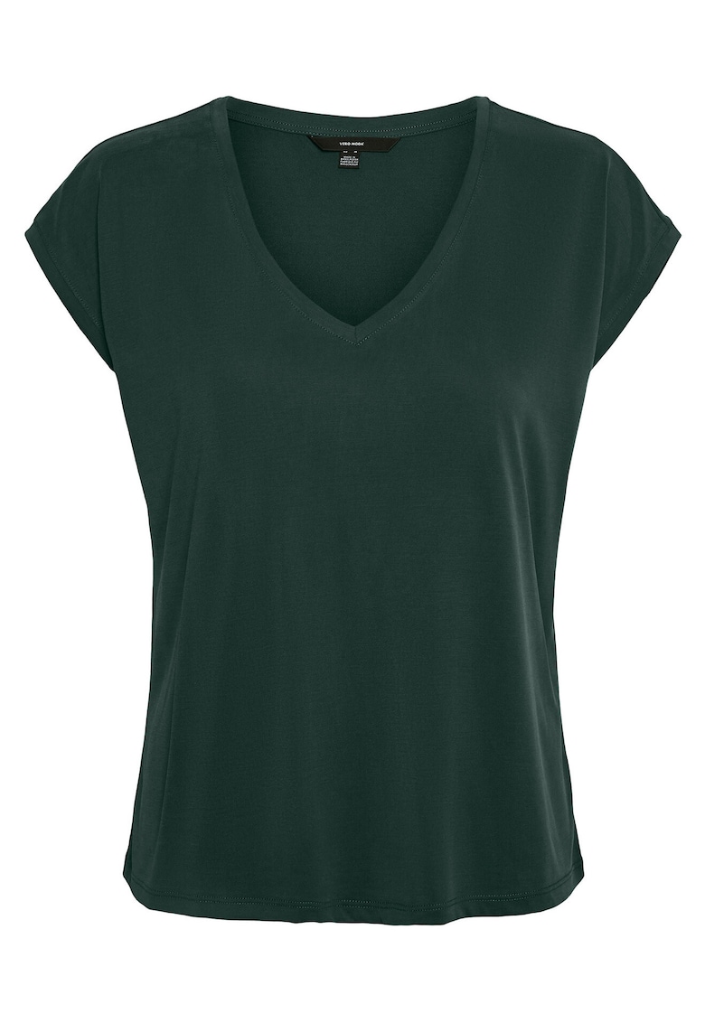 Vero Moda Tricou dama - Verde inchis