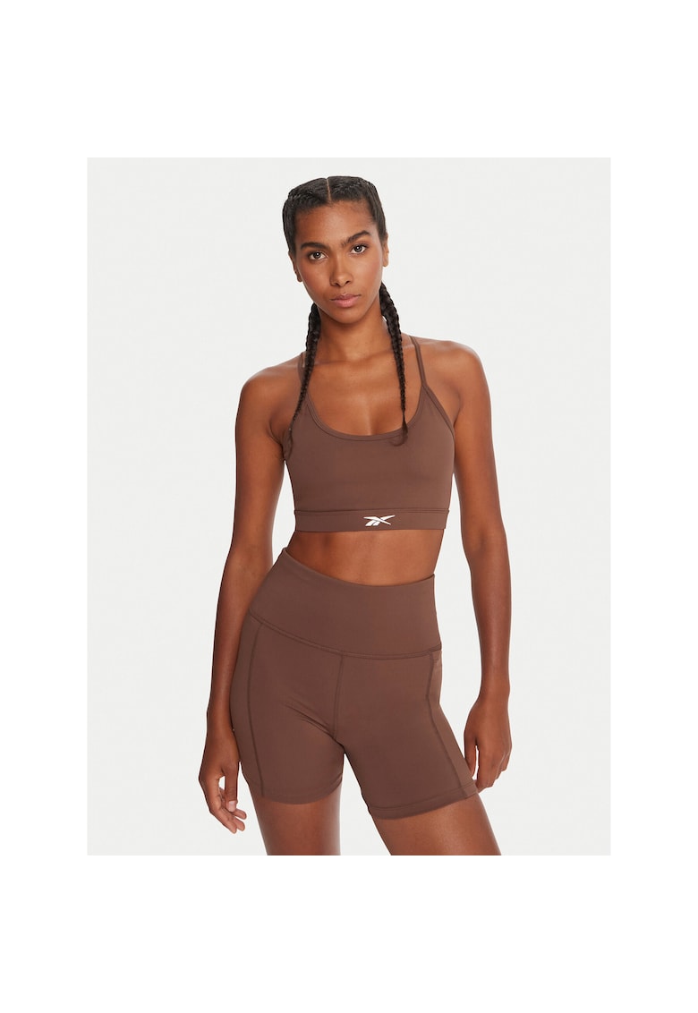 Bustiera sport dama maro - material elastic