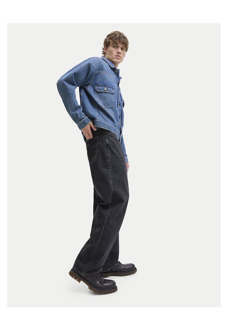 Blugi pentru barbati negri - denim