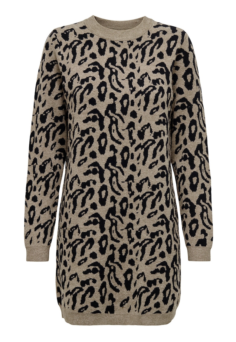 Rochie tricotata de dama bej -