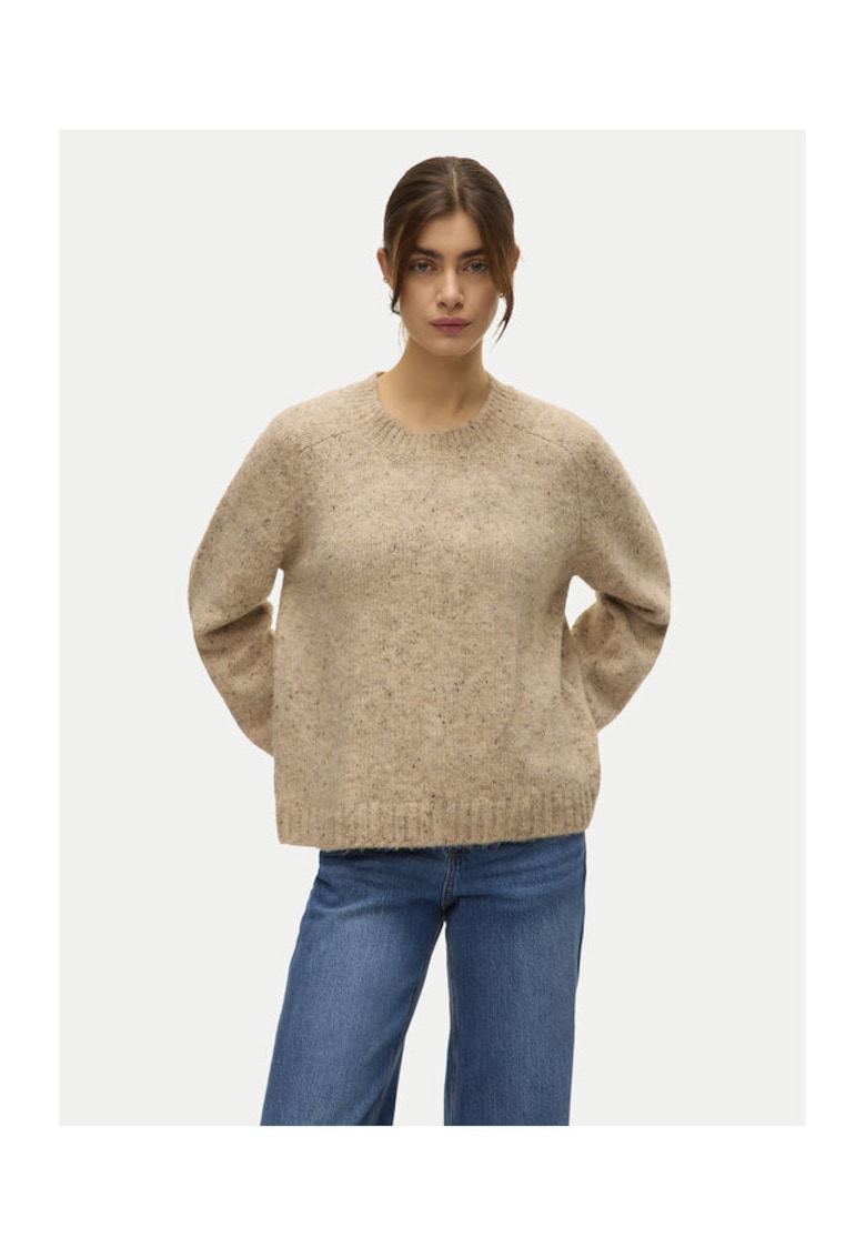 Vero Moda Pulover dama bej - moale