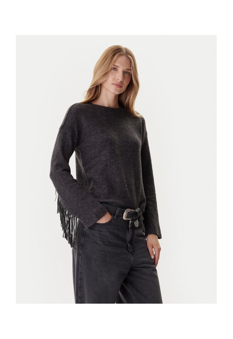 Pulover pentru femei - gri -