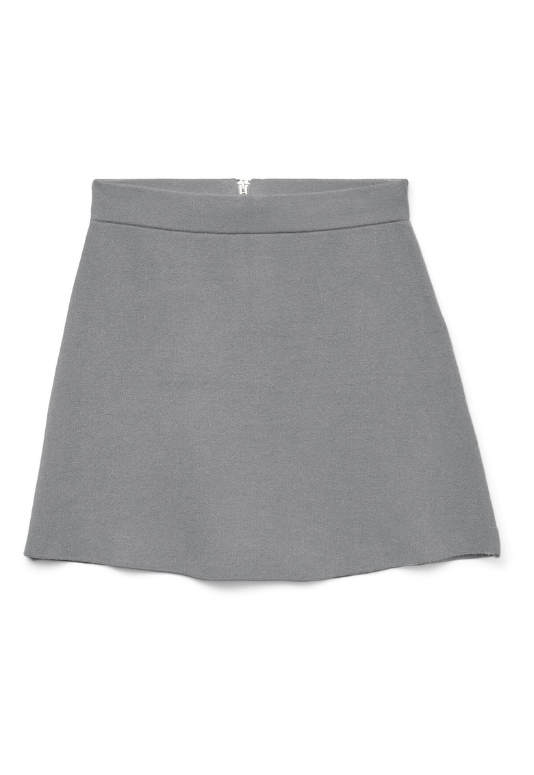 Fusta mini gri - material usor