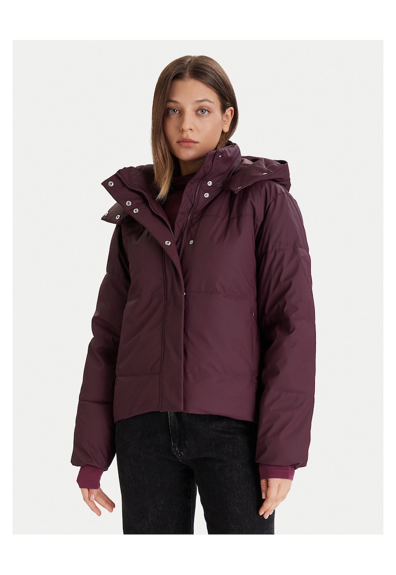 Geaca de iarna - violet - femei -