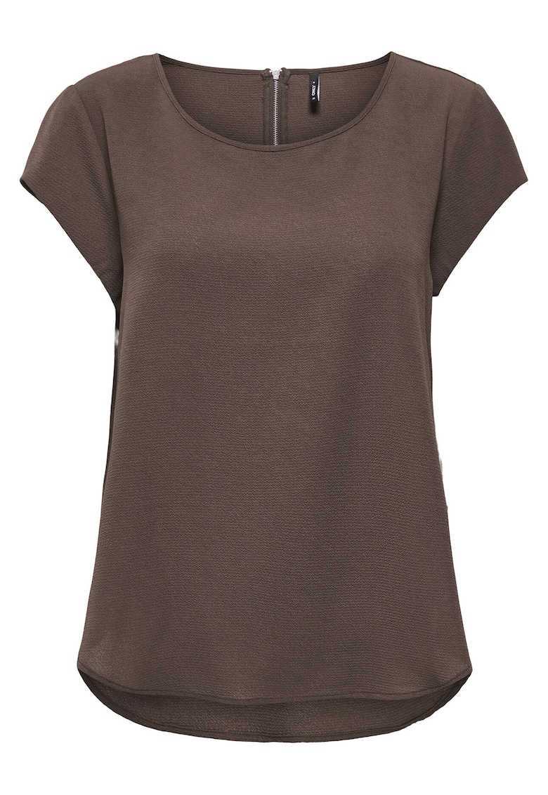 Tricou dama maro - cu fermoar la spate
