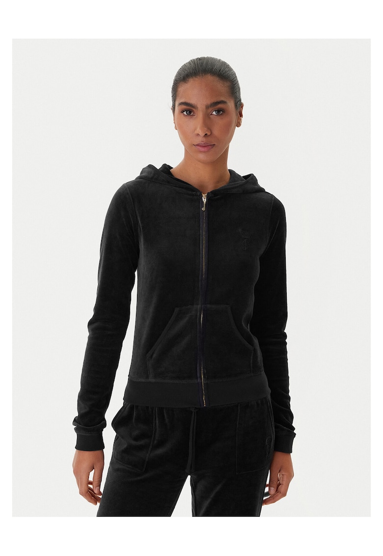 Hanorac dama - negru - textil