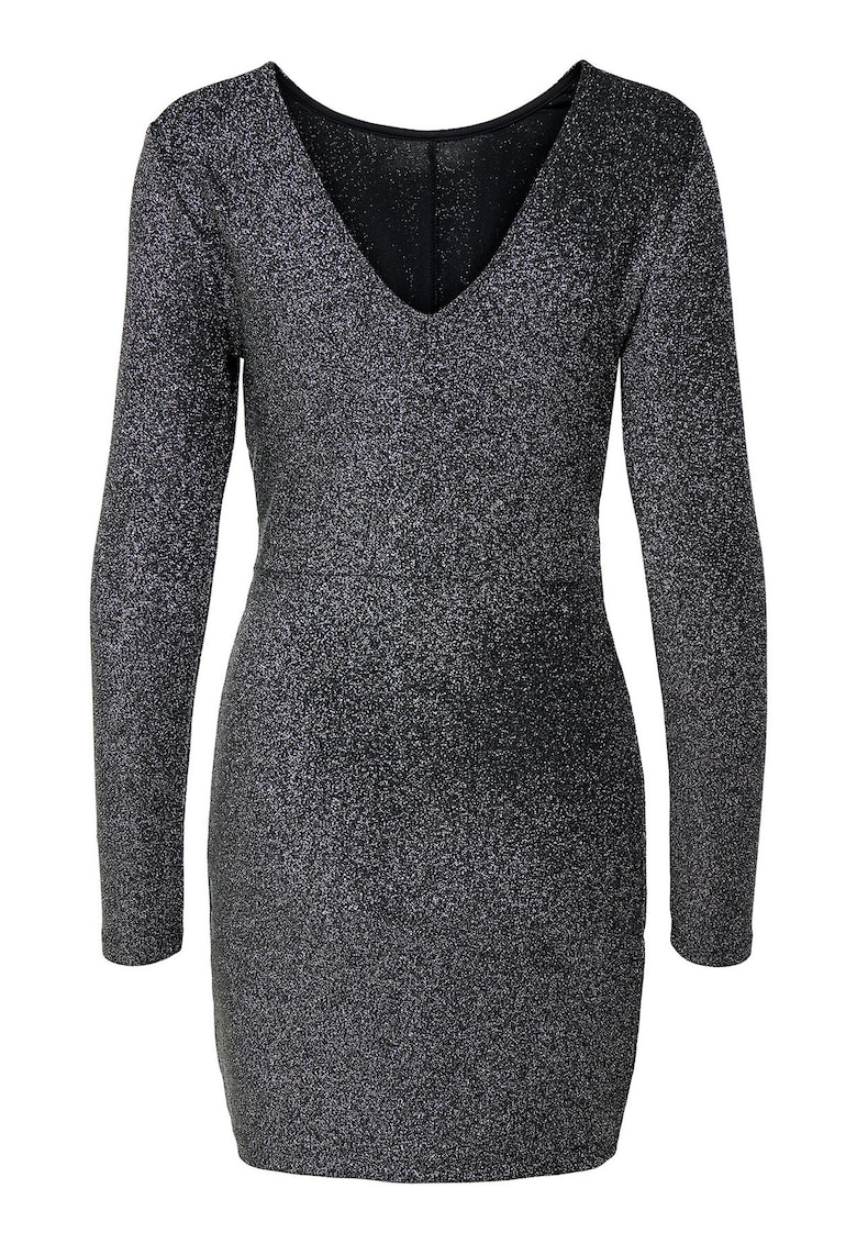 Rochie de cocktail gri - fabrica usoara