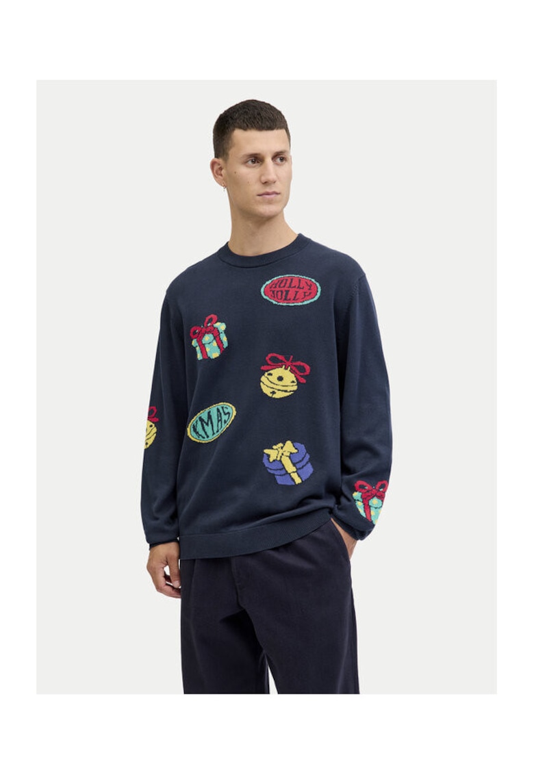 Pulover barbati - Jack Jones - bleumarin