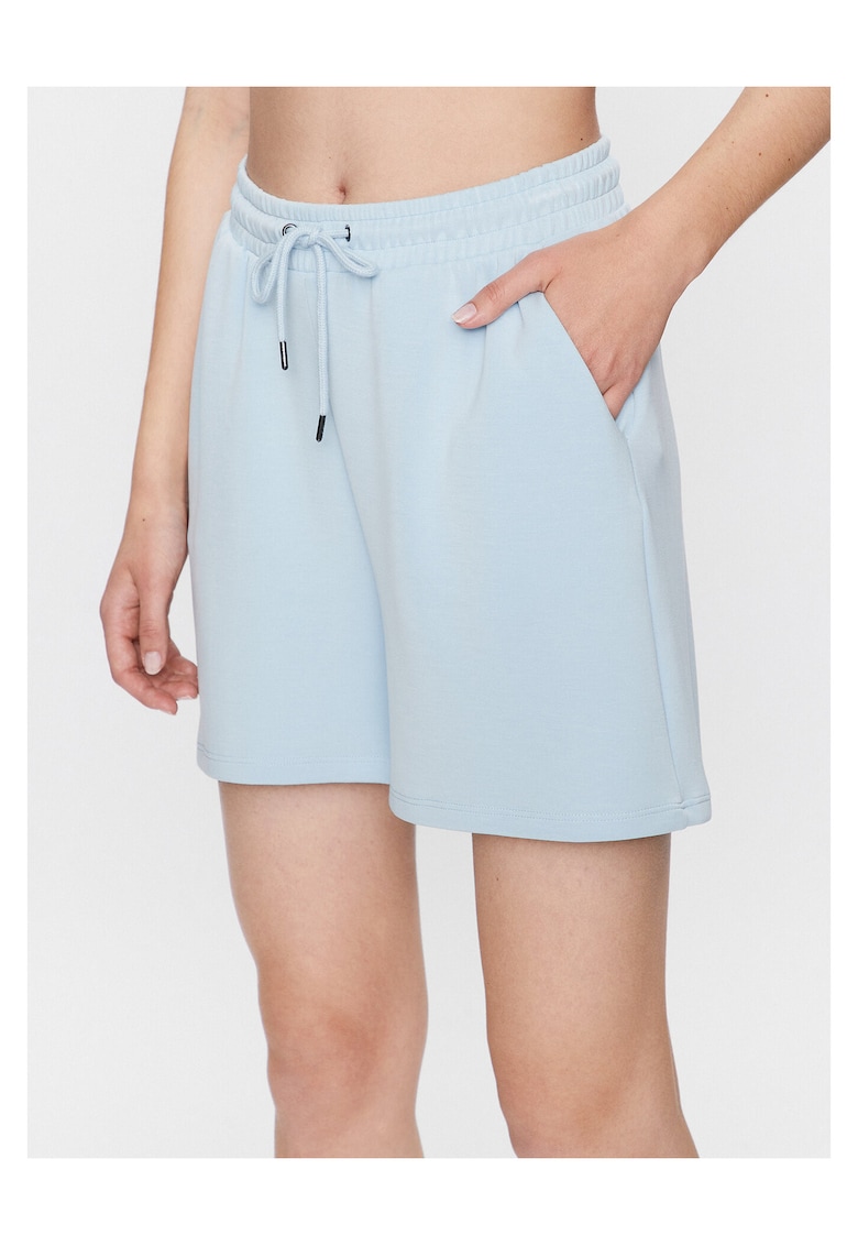 Pantaloni scurti dama albastru -