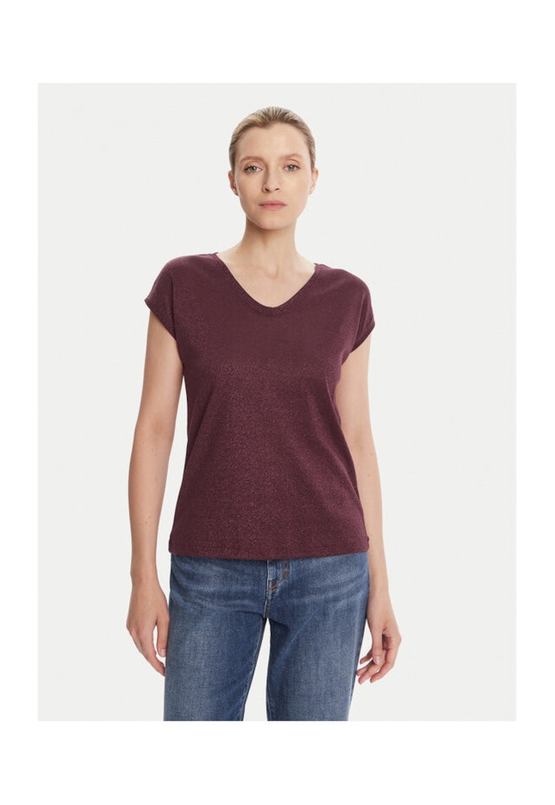 Tricou pentru dama - Bordeaux
