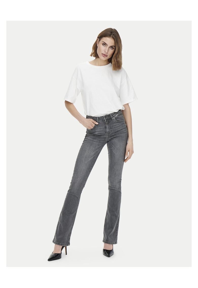 Blugi dama - gri - denim -