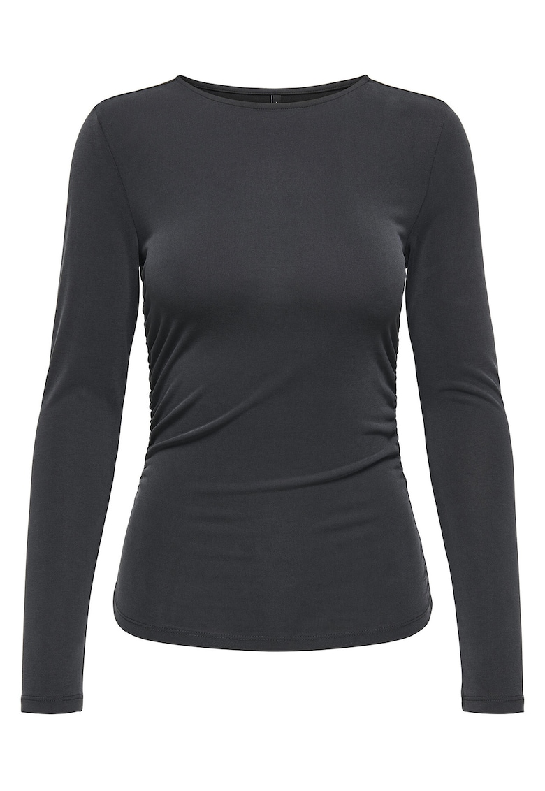Only Bluza dama material usor - croiala moderna - negru
