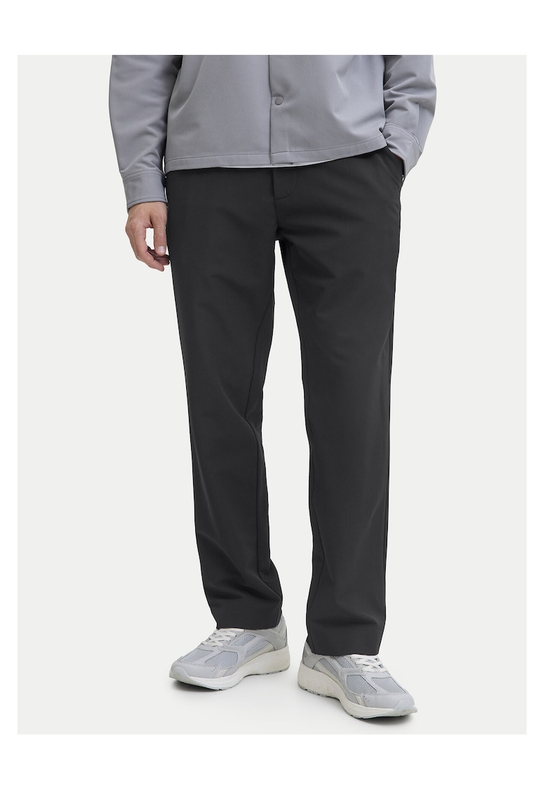 Pantaloni barbati negru - material elastic -
