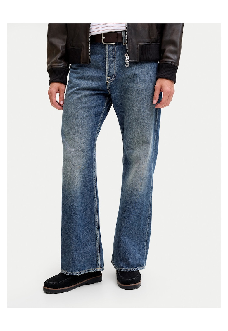 Blugi barbati albastru inchis - denim
